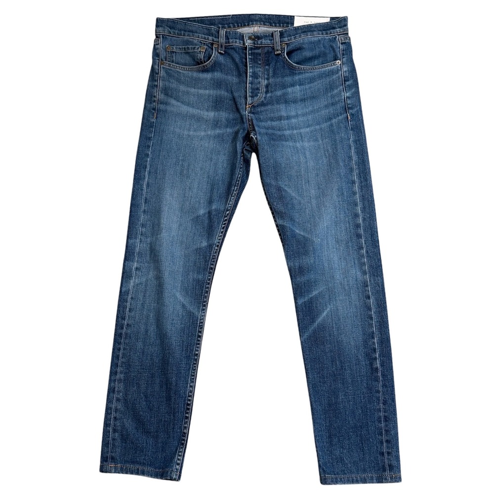 Rag & Bone Standard Issue Fit 1 Extra Slim‎ Linden Jeans Mens 33x29 Medium Wash